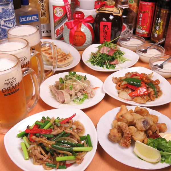 Value courses with 12 dishes of any kind, from 3,300 yen (tax included)! Minimum 3 people!