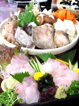 Let's eat Ara Nabe! ☆ All-you-can-drink for 2.5 hours on weekdays ★≪Price including tax≫ 5 dishes with Ara Nabe + 2 hours [All-you-can-drink] ⇒ 7700 yen ★