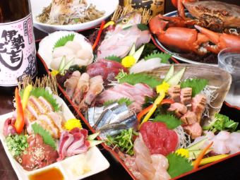 Kagoshima delicious food collection ☆ Weekday all-you-can-drink 2.5 hours ☆ ≪Price including tax≫ 7 delicious Satsuma dishes + 2 hours [all-you-can-drink] 5,500 yen ★
