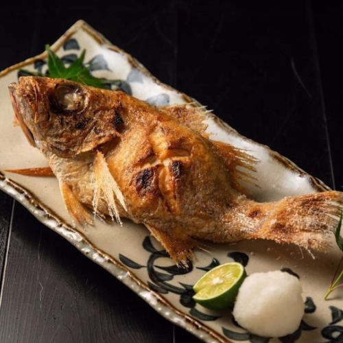 [Higashidaidori store recommended! Niigata's famous dogfish dishes] Grilled redfish sashimi, salt-grilled redfish, etc.!