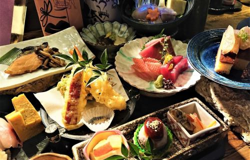 Sazanya Kaiseki Gozen *Reservation required (2 days in advance) *Only available at lunch time