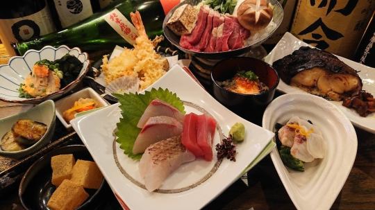 Tsubaki Adult Luxury 9-dish 6,000 yen course (tax included) with 2 hours of all-you-can-drink