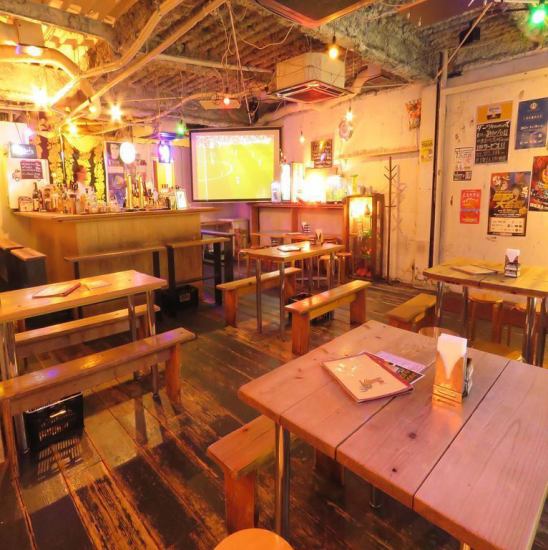 平日は15名～、週末は20名～の貸切大歓迎♪パーティーならココ！