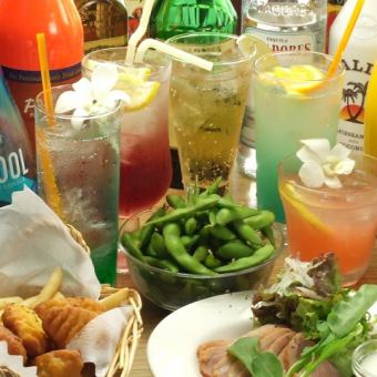 【サク飲み・夜ご飯に♪】Jenny'sの平日プチコース120分飲放付3800円(税込)