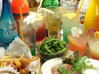 【サク飲み・夜ご飯に♪】Jenny'sの平日プチコース120分飲放付3800円(税込)