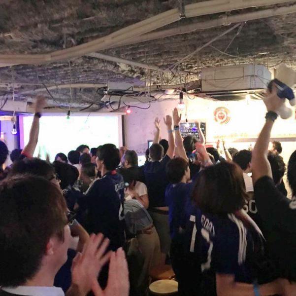 【スポーツ観戦にピッタリ☆】Jenny's観戦パック　試合終了までの飲放付4200円