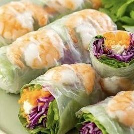 海老の生春巻き