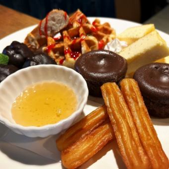 二次会向け☆アフターパーティープラン【デザート盛り合わせ付2時間飲み放題コース】