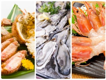 毛蟹1杯1980円！生牡蠣といえばサーフへ！