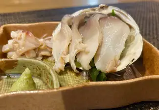 ホッキ刺し