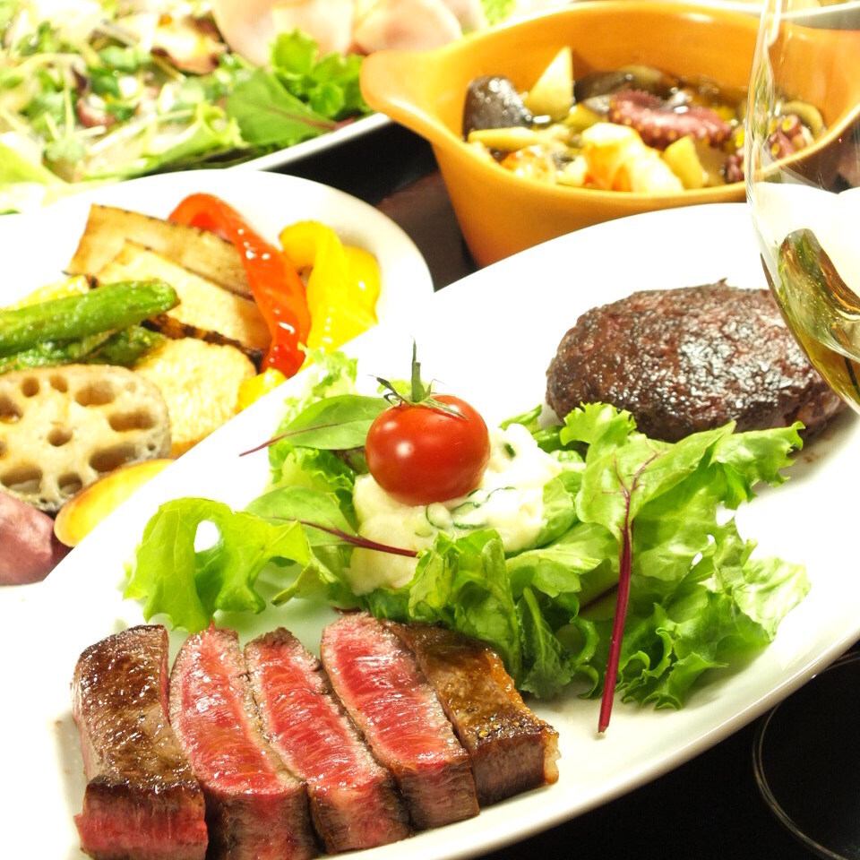 為了美麗與健康♪女子派對套餐（2小時無限暢飲）7道菜4,500日圓⇒4,000日圓！
