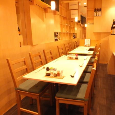 【For private】 We can also reserve a table for up to 12 people! Please do not hesitate to contact us ♪