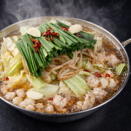 【選べるもつ鍋コース★全11品90分飲み放題付5000円(税込)！】