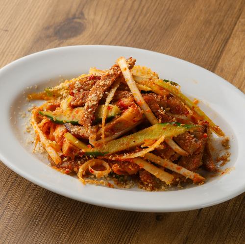 悪魔的チャーシューサラダ