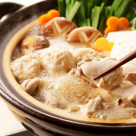 『リーズナブル博多コース』大人気ちゃんこ鍋や唐揚げ含7品 3時間飲み放題付 4500円⇒3500円