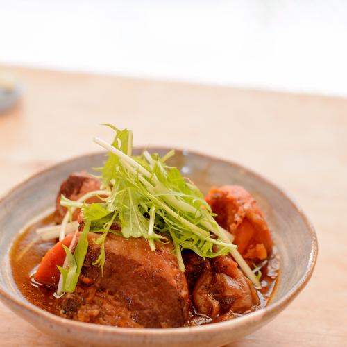 豚の角煮　あんてて仕立て