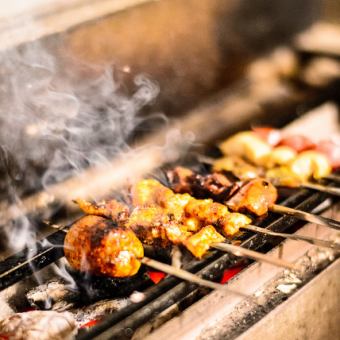 ◇包含2小時暢飲◇『僅限平日烤串套餐』（僅限週一至週四）4,200日圓