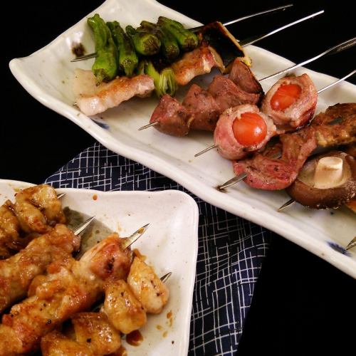 豐田站附近的派對！在包廂享用炭火烤雞肉串