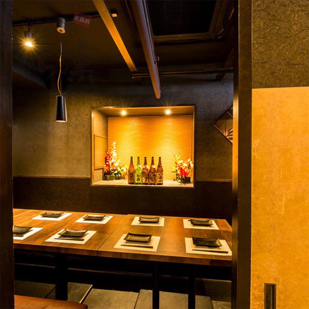A private room full of Japanese atmosphere is recommended for various parties!
