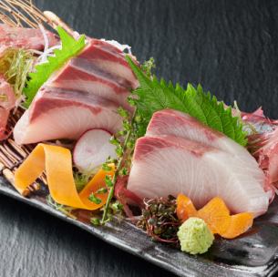 Yellowtail sashimi