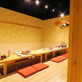 A calm space is recommended! A large number of private rooms are prepared for various scenes! A calm digging kotatsu private room ・Large parlor for large banquets.Please feel free to contact us for small parties such as welcome parties and large banquets such as company banquets ♪
