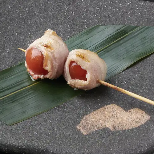 肉巻きアスパラ串(1本)/肉巻きトマト串(1本)/肉巻きしそチーズ串(1本)