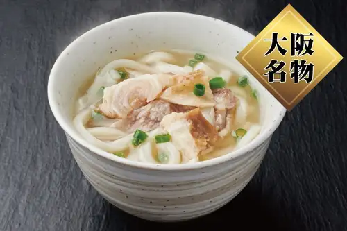 肉かすうどん