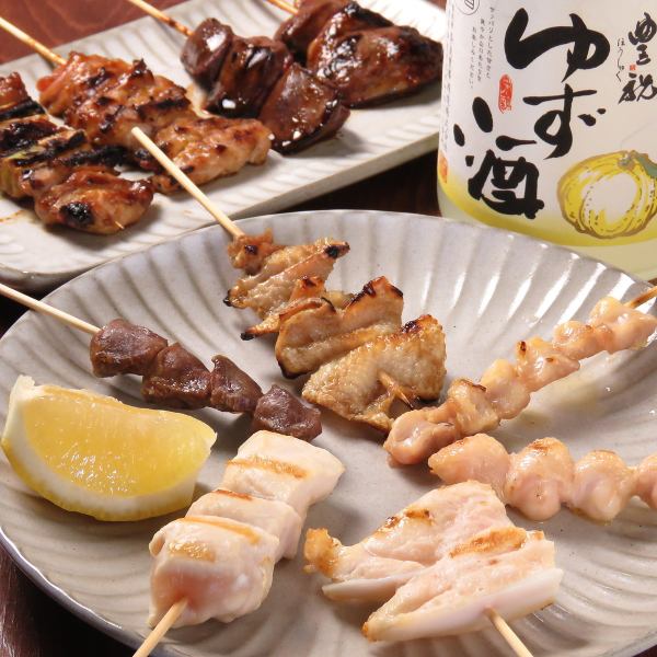Morning-ground yakitori ☆ Our specialty yakitori ☆ If you get lost, this is it! \\ 10 entrusted yakitori ♪ // 1500 yen (tax included)