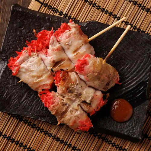 紅醃薑串