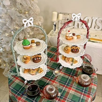 【기간 한정◎】Roissy 특제 크리스마스 애프터눈 티(부가세 포함 3,500엔)