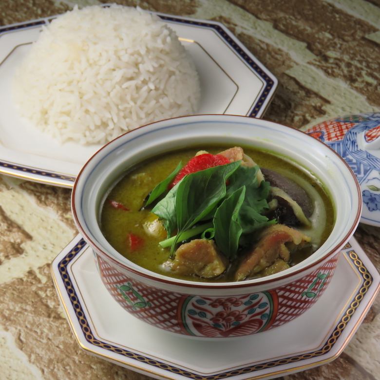 グリーンカレー。