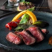 Selected ingredients grilled over charcoal