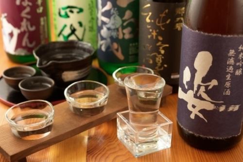 日本酒や福島の地酒なども充実しており是非様々なお酒を飲み比べしてみてください！
