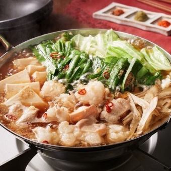「僅限週日和平日！」使用精選肉類的火鍋、3小時無限暢飲、共8道菜品供您選擇 [風華套餐] 4800日元⇒3500日元