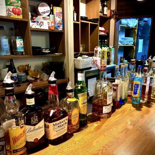 種類豊富なお酒各種！!