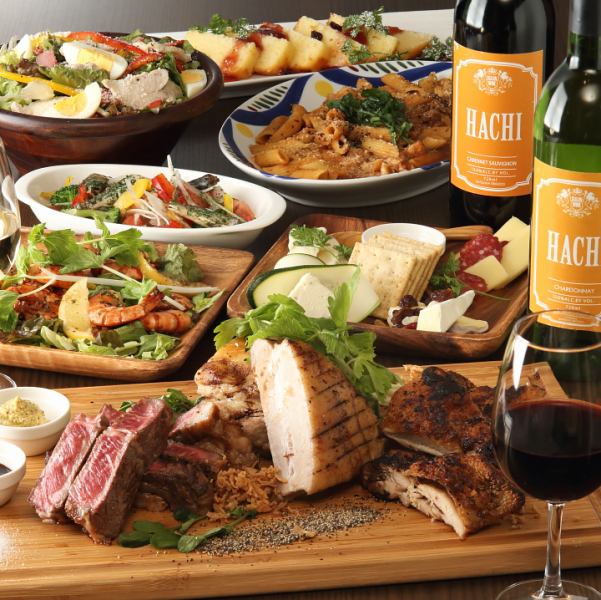 We have a variety of plans to suit your needs! [From courses with all-you-can-drink to seating only and private reservations, anything is possible!]