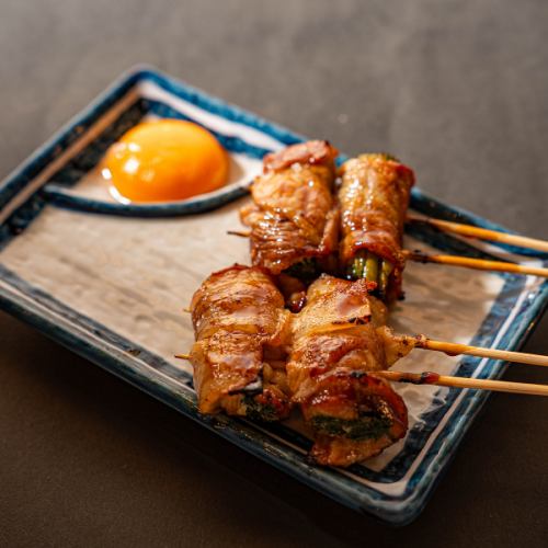 肉巻きニラ玉(二本入り)