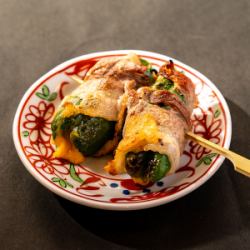 肉巻きPマンチーズ