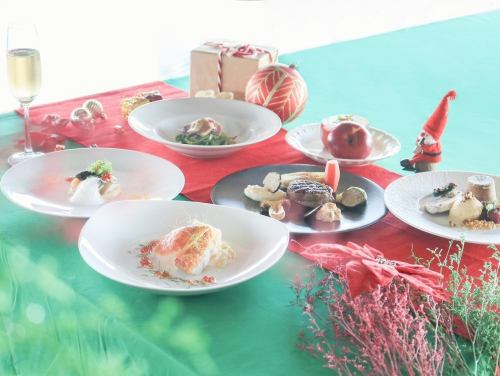 【クリスマスディナーコース】全9品/13200円