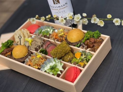 春の行楽ワイン付きセット