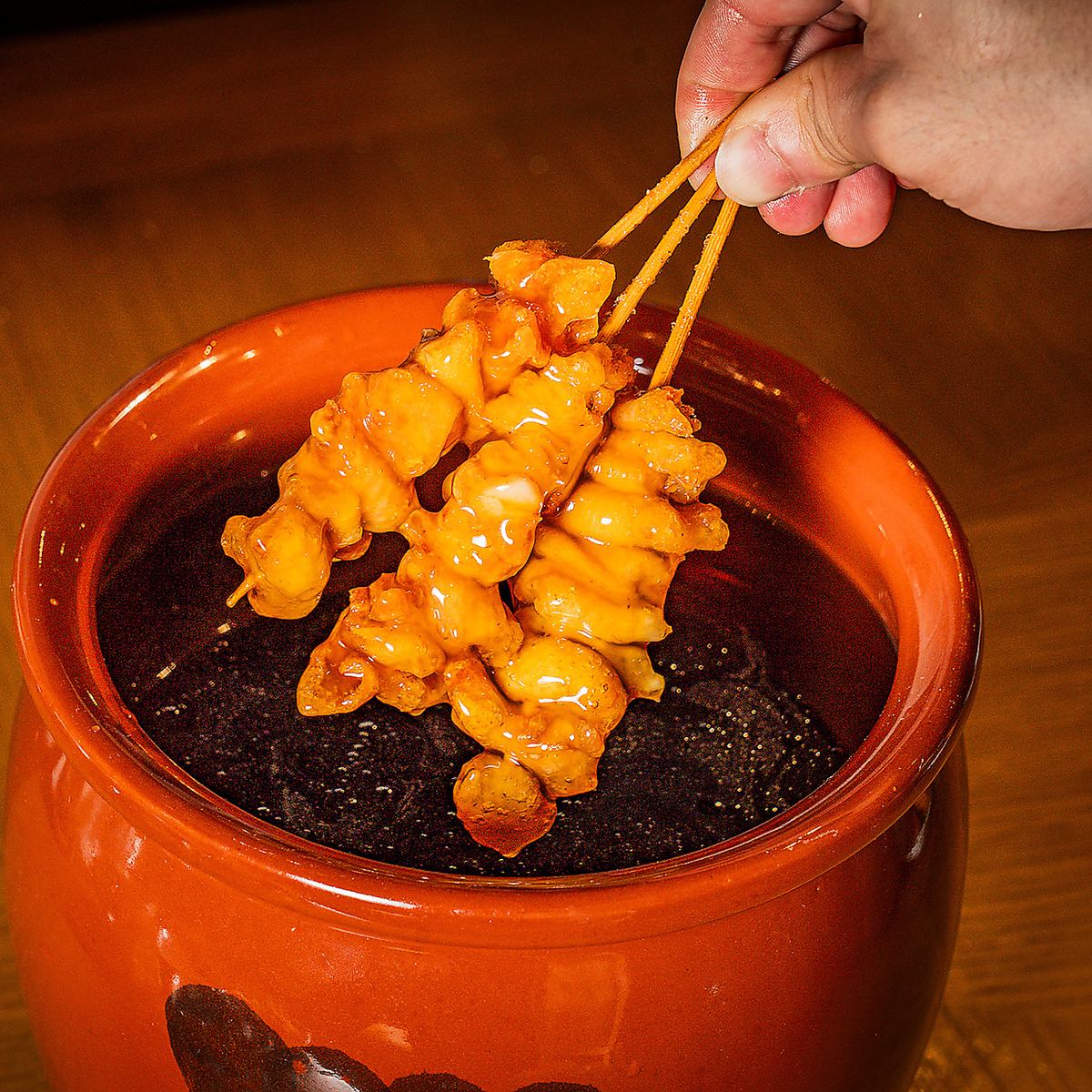 Our proud Thermae skewers go perfectly with beer. Please give them a try!