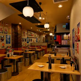 開放感のある店内