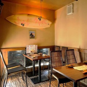 The popular table private room can accommodate up to 10 people! Reservations are recommended! We are waiting for you by phone or online.