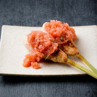 Meatballs with grated daikon radish and ponzu sauce