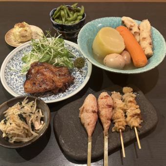 [4月、5月、6月]從大湯揉捏到名古屋交趾都可以享受的宴會套餐☆6,000日元，含120分鐘無限暢飲