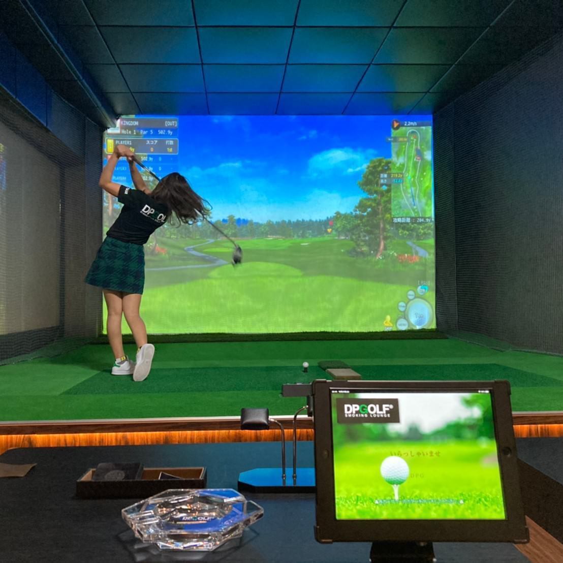 シミュレーションゴルフやダーツが楽しめるお店DP　GOLF