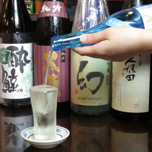 [搭配精緻的♪♪]各種清酒/ 400日元（不含稅）（含稅440日元）〜