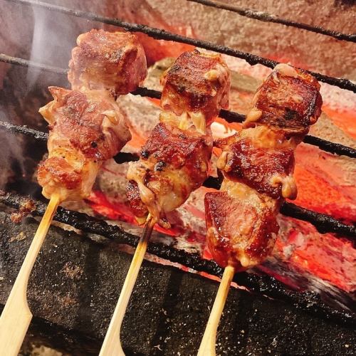 3 French duck skewers