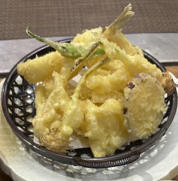 揚げたてサクサク！天ぷらおまかせ盛り