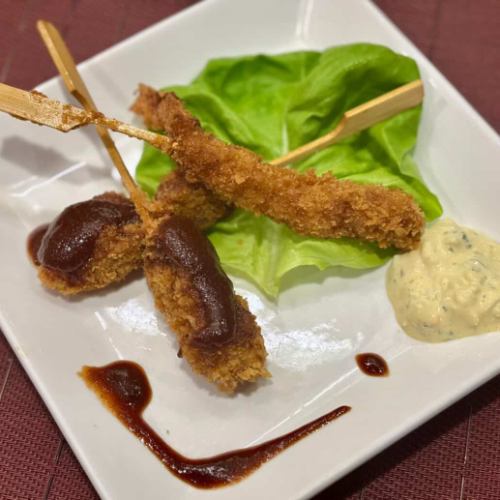 串かつ三本